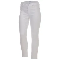 D. JEANS Women's High-Waisted Recycled Twill 27" Ankle Pants