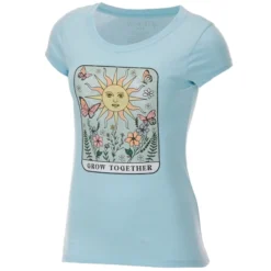 GROW TOGETHER Juniors' Short-Sleeve Graphic Tee