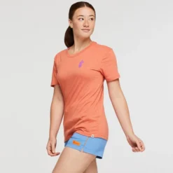 COTOPAXI Women's Happy Day Organic Short-Sleeve Tee -Carhar Clothing Shop 2088336 802 alt4