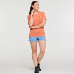 COTOPAXI Women's Happy Day Organic Short-Sleeve Tee -Carhar Clothing Shop 2088336 802 alt6