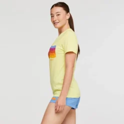 COTOPAXI Women's Disco Wave Organic Short-Sleeve Tee -Carhar Clothing Shop 2088337 740 alt4