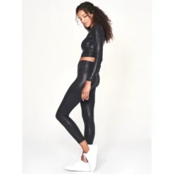 YOGAWORKS Women's Sierra 7/8 High-Waist Leggings -Carhar Clothing Shop 2088394 001 alt2