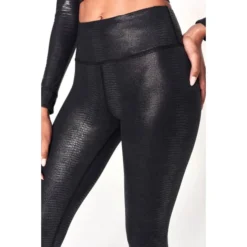 YOGAWORKS Women's Sierra 7/8 High-Waist Leggings -Carhar Clothing Shop 2088394 001 alt4