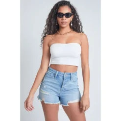 YMI Juniors' High Rise 3" Festival Shorts -Carhar Clothing Shop 2088546 406 alt3