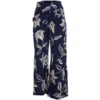 ANGIE Juniors' Floral Print Wide Leg Pants