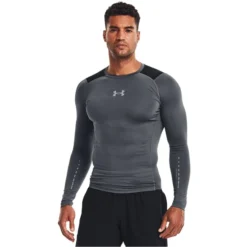 UNDER ARMOUR Men's HeatGear Vent Compression Long-Sleeve Tee -Carhar Clothing Shop 2089100 004 alt2