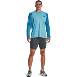 UNDER ARMOUR Men's UA Velocity Long-Sleeve Tee -Carhar Clothing Shop 2089112 406 alt5
