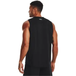 UNDER ARMOUR Men's Team Tech Sleeveless Tee -Carhar Clothing Shop 2089163 001 alt3