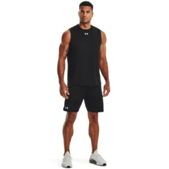 UNDER ARMOUR Men's Team Tech Sleeveless Tee -Carhar Clothing Shop 2089163 001 alt5