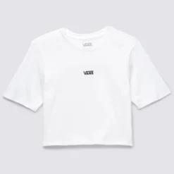 VANS Juniors' Flying V Cropped Short-Sleeve Crew Tee -Carhar Clothing Shop 2089353 101 alt4
