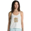 VANS Juniors' Floral Halter Tank Top