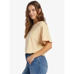 ROXY Juniors' Better Beach Short-Sleeve Tee -Carhar Clothing Shop 2089409 103 alt2