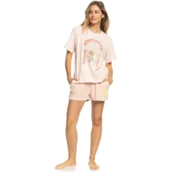 ROXY Juniors' Moonlight Sunset A Oversized Boyfriend Short-Sleeve Tee -Carhar Clothing Shop 2089413 807 alt4