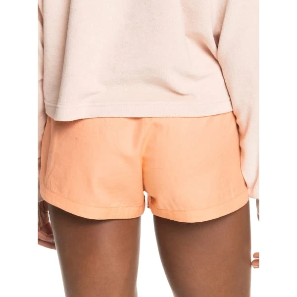 ROXY Juniors' New Impossible Love Elastic Waist Shorts 2 ROXY Juniors' New Impossible Love Elastic Waist Shorts - Image 2