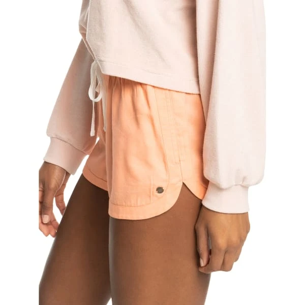 ROXY Juniors' New Impossible Love Elastic Waist Shorts 3 ROXY Juniors' New Impossible Love Elastic Waist Shorts - Image 3