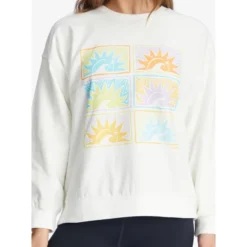 ROXY Juniors' Morning Hike Sweatshirt -Carhar Clothing Shop 2089430 101 alt3