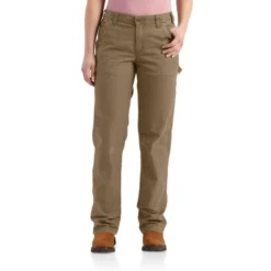CARHARTT Women's 102080 Rugged Flex Loose Fit Canvas Work Pant -Carhar Clothing Shop 2089808 276 alt2