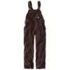 CARHARTT Women's 102438 Rugged Flex Loose Fit Canvas Bib Overall