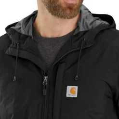 CARHARTT Men's 104671 Rain Defender Relaxed Fit Lightweight Jacket, Extended Sizes -Carhar Clothing Shop 2089879 049 alt5