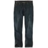 CARHARTT Men's 104790 Flame Resistant Force Rugged Flex Relaxed Fit 5-Pocket Jeans, Extended Sizes