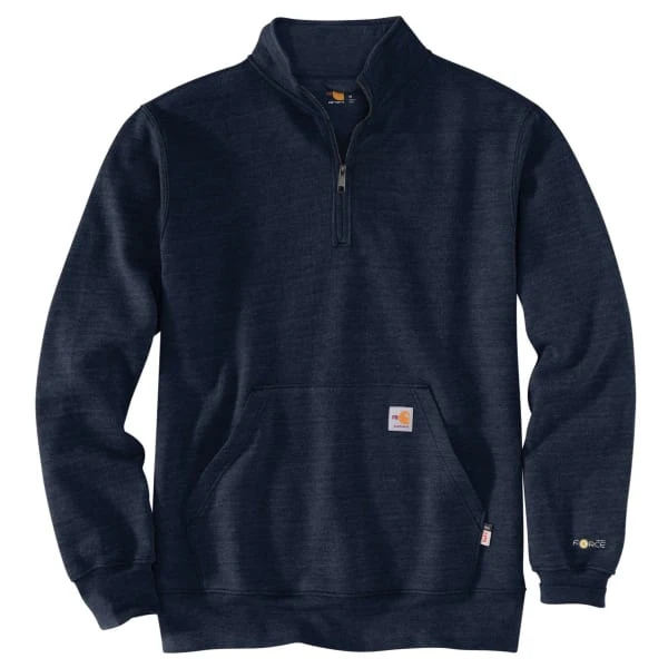 CARHARTT Men's 105028 Flame Resistant Force Loose Fit Midweight Quarter-Zip Sweatshirt 1 CARHARTT Men's 105028 Flame Resistant Force Loose Fit Midweight Quarter-Zip Sweatshirt