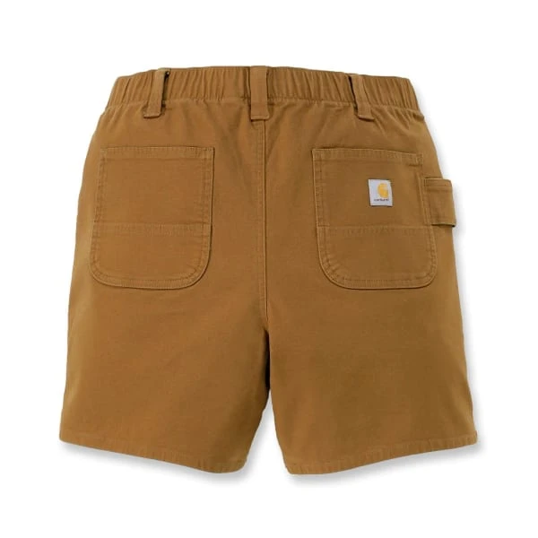 CARHARTT Women's 105730 Rugged Flex Relaxed Fit Canvas Work Short 2 CARHARTT Women's 105730 Rugged Flex Relaxed Fit Canvas Work Short - Image 2