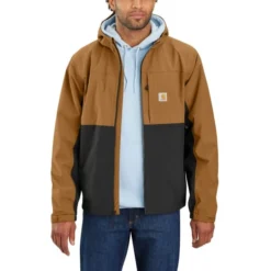CARHARTT Men's 105751 Storm Defender Relaxed Fit Lightweight Packable Jacket, Extended Sizes -Carhar Clothing Shop 2089971 274 alt3