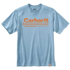 CARHARTT Men's 105754 Relaxed Fit Heavyweight Short-Sleeve Outdoors Graphic T-Shirt, Extended Sizes